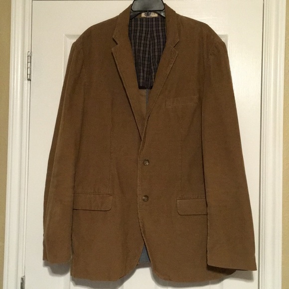 J. Crew Other - J CREW Men's Corduroy 2 Button Cotton Blazer TALL!